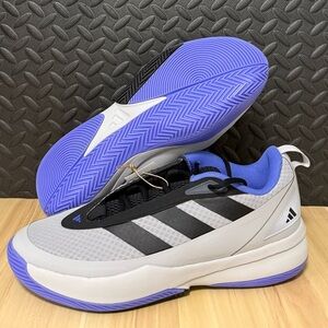Adidas Subzone Basketball Shoes Grey Black Blue Sneakers IH8559 Mens Size 11.5